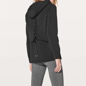 Lululemon Tied to you Jacket Black size 4